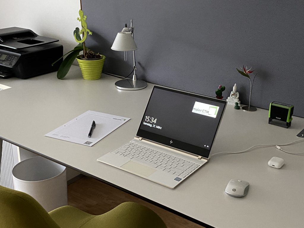 Home Office, echtes Büro doch zu Hause maierCTM